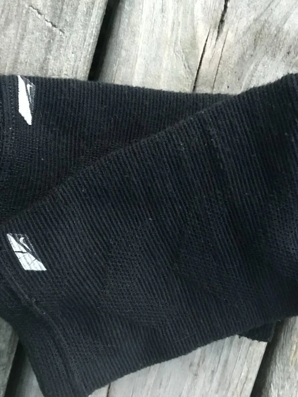 Nike Volleyball Knee Pads Girls/Womens XS/S Black w/ White Swoosh